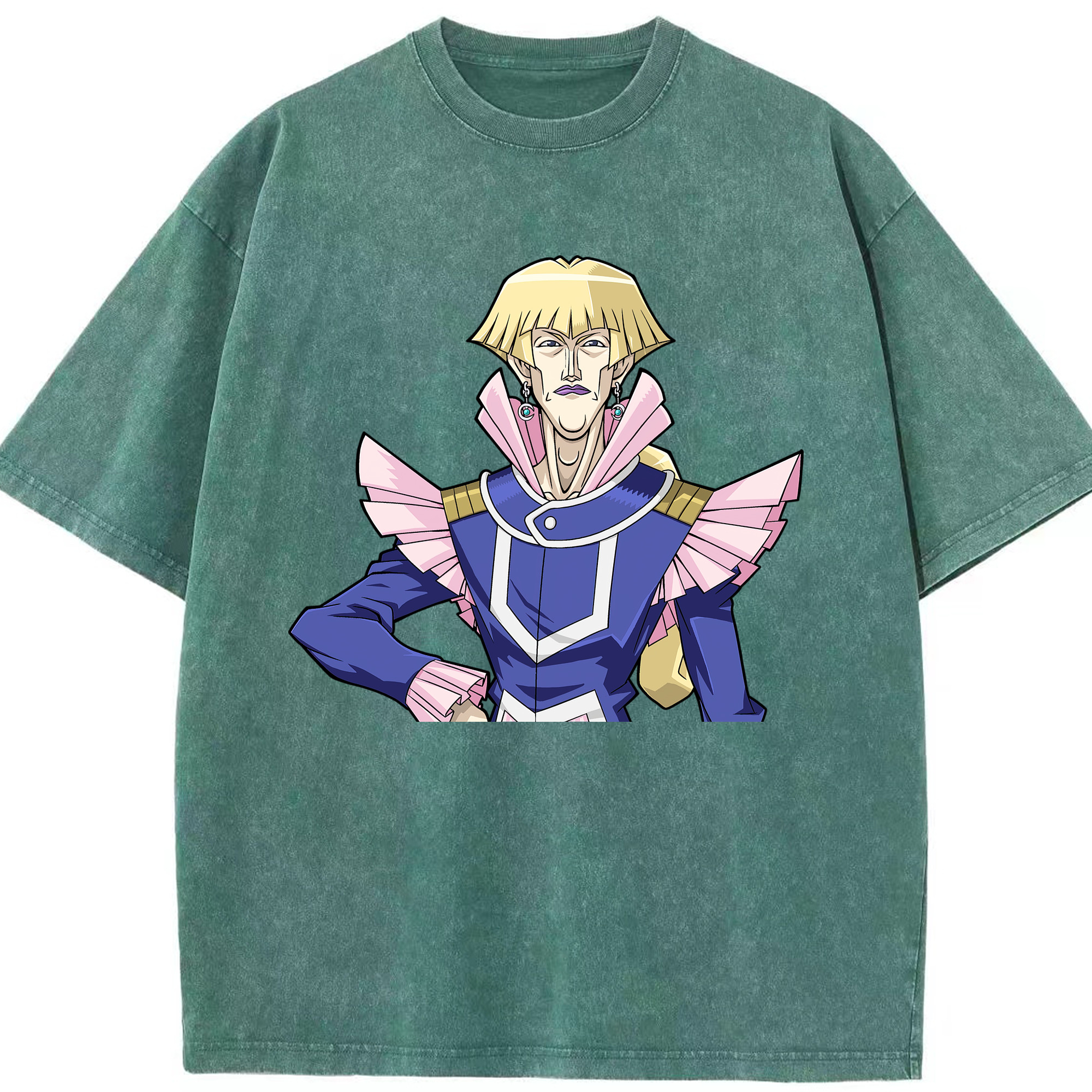 （画像用） 遊☆戯☆王 Yu-Gi-Oh! 綿100% ヴィンテージ風 半袖Tシャツ（フロントプリント）